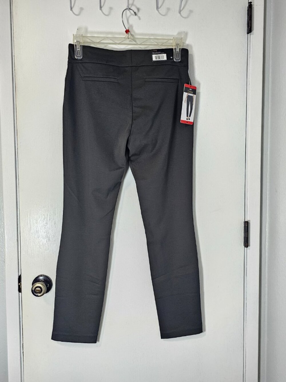 Dalia Olive Slim Leg Business Casual Pants - Size Medium NEW - Picture 3 of 6